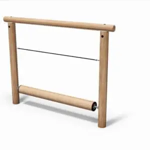 Galge med rullende koffert