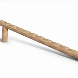 Skråstilt balansebjelke m/trinn