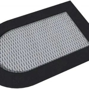 Langstrakt, buet trampoline 150 x 225