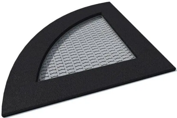Trekantet trampoline 150