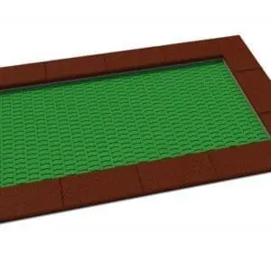Rektangulær trampoline 150 x 250