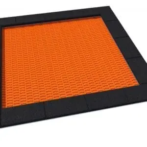 Firkantet trampoline 225 x 225