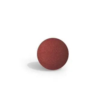 Gummiball rød Ø30 cm