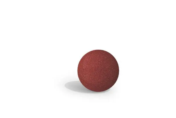 Gummiball rød Ø30 cm