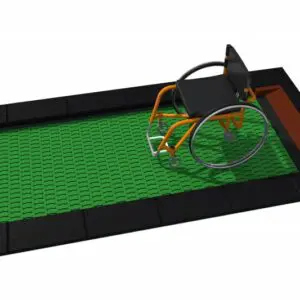 Trampoline ORTA-I 150 x 300 for rullestolbrukere
