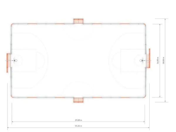 Multi pitch 5 (29x16m) - Bilde 3