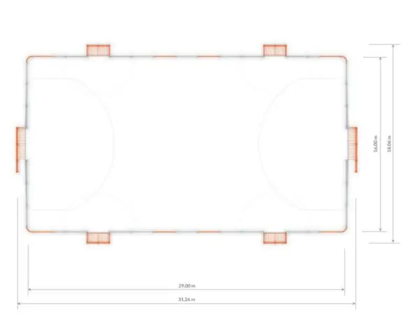 Fotballbane 5c (29x16m) - Bilde 3