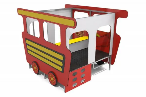 Lekesett RAIL TRAIN COACH 3